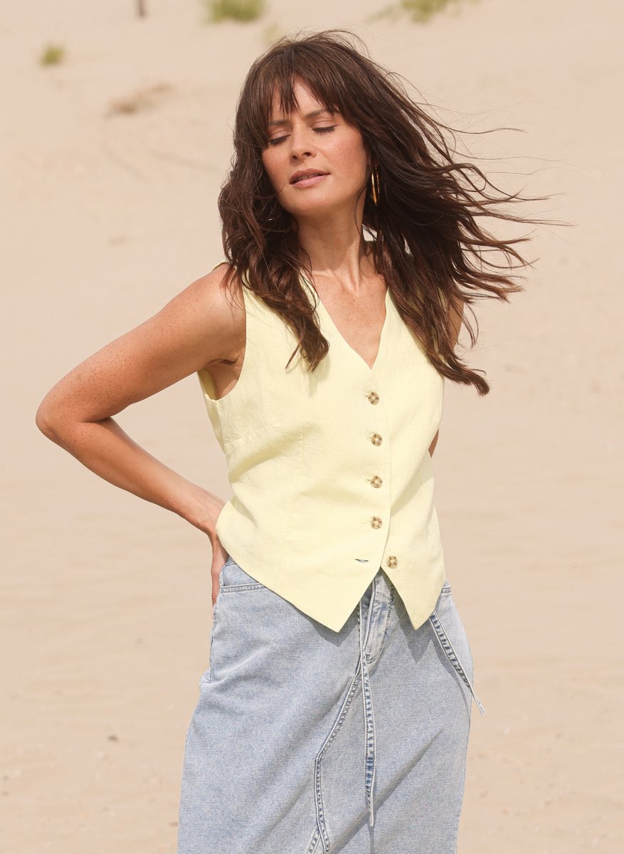 YEST Sabi Essential Cover ups - Pastel Yellow - maat 36
