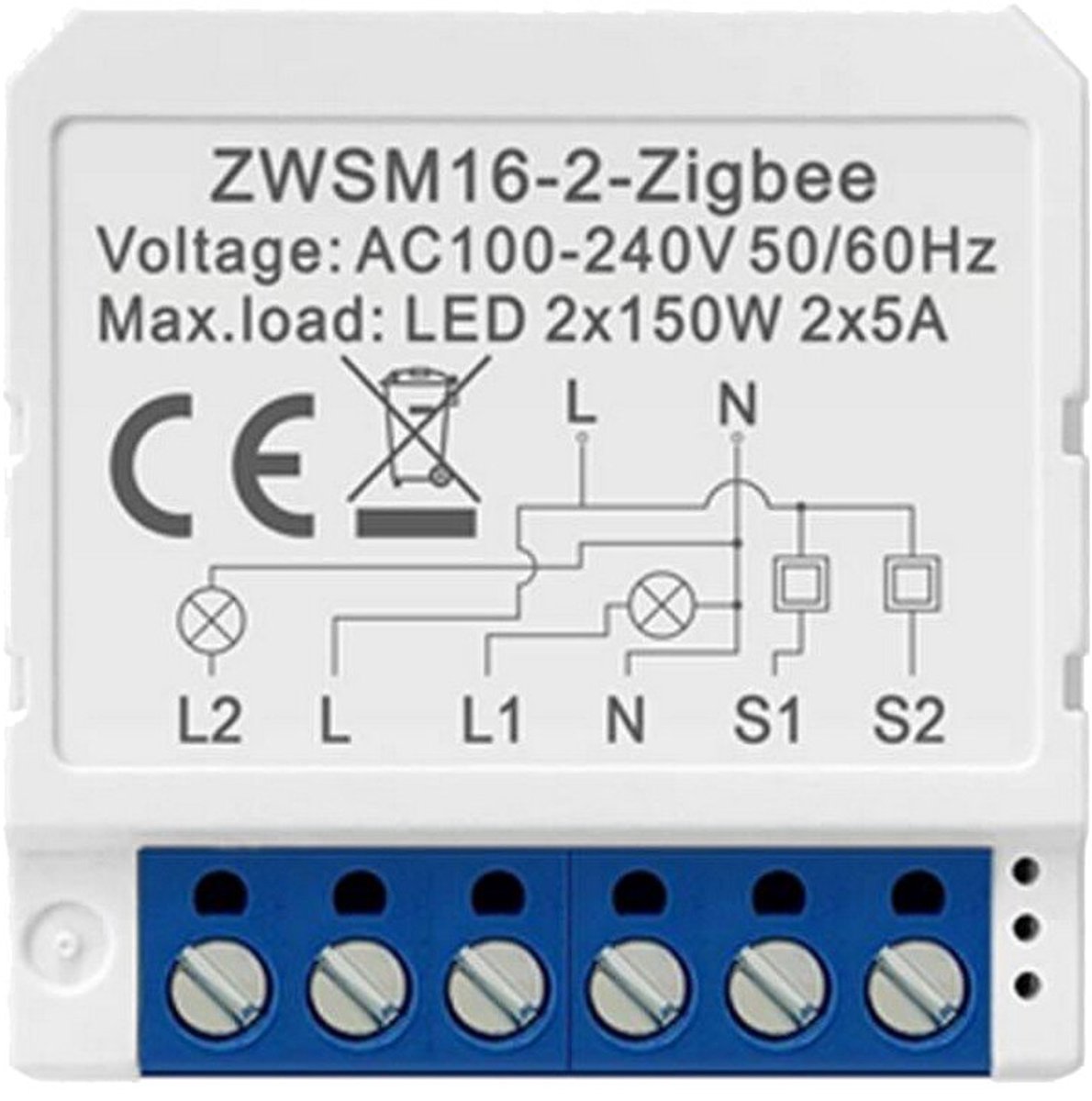 Avatto Smart Zigbee Flush Switch Voor Smart Home Systeem