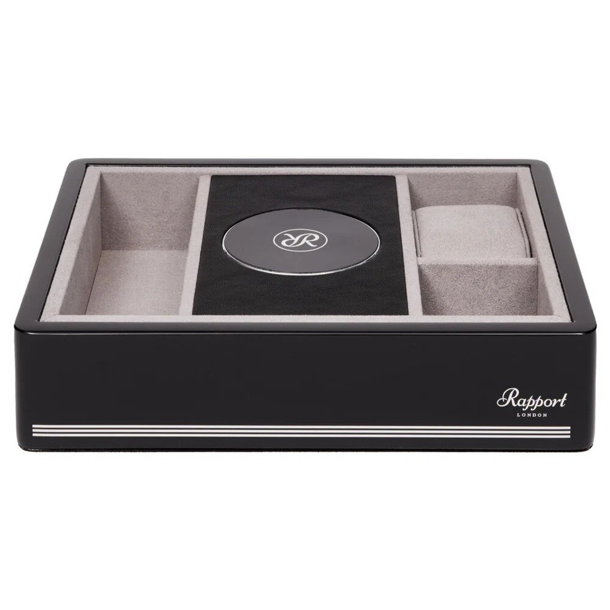 Rapport London - MC150 - Opbergdoos met inductie-oplaadstation - Formula - zwart