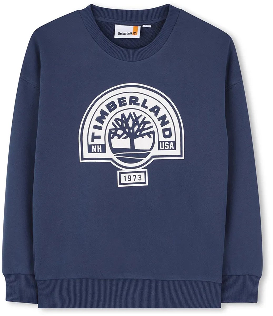 Timberland T60811 Sweatshirt 10 Years Jongen Blauw