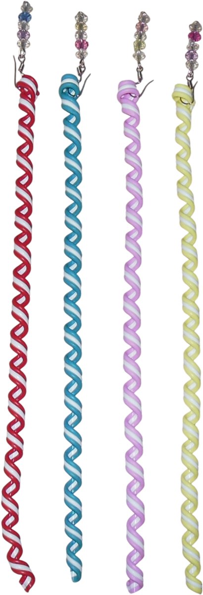 Twister clip - Haarvlecht sieraad set van 4 stuks. #2