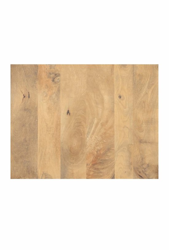 plateau de table - 60x60cm - massif - bois de manguier - traité - restaurant - bistro - restaurant - industriel - plateaux de table - 60x60x2,8 - cm