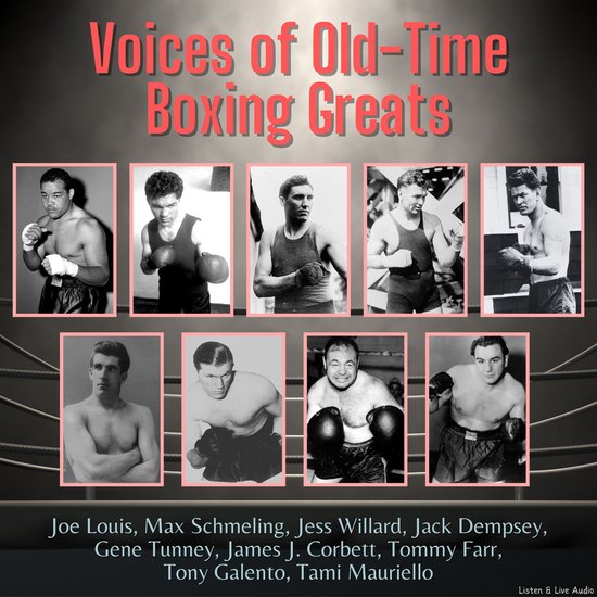 Voices of Old-Time Boxing Greats - cover