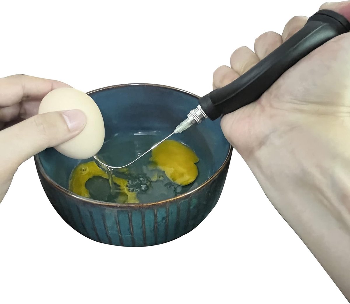 Eierprikker Set - Ei Prikken - Paaseieren Maken - Handmatig Hulpmiddel - 0.07 Kilogram - Blauw