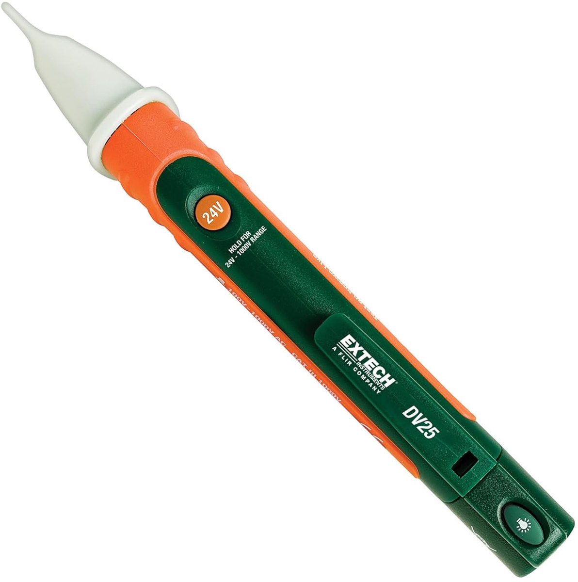 Spanningsdetector - Spanningszoeker Tester - Elektra Controleren - Twee Meetbereiken Zaklamp - CAT IV 1000V - Meerkleurig