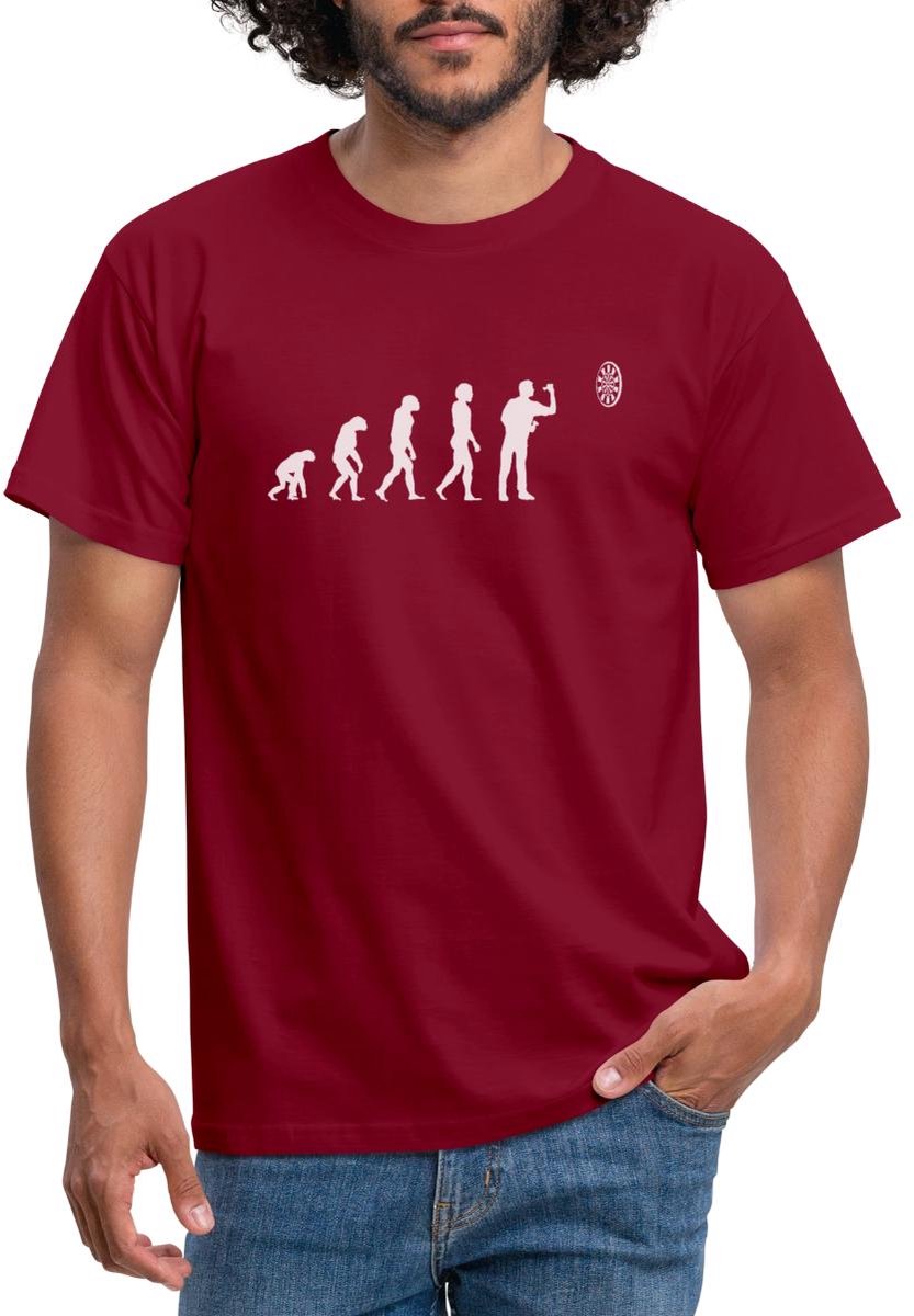 Dart Evolution Darts Speler T-Shirt Heren