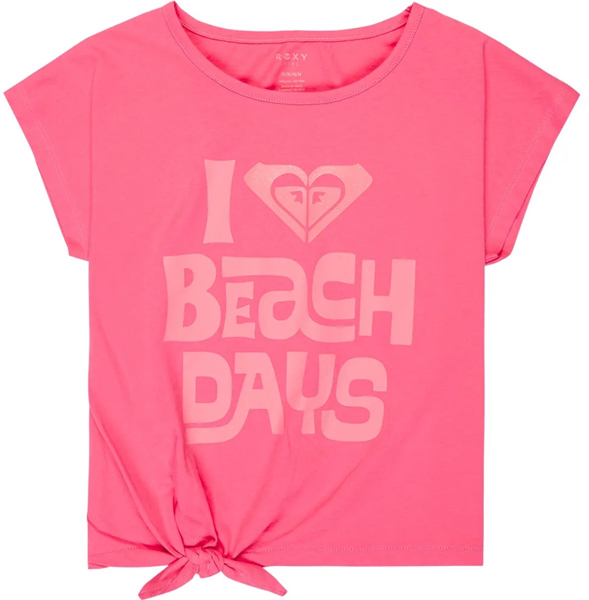 Roxy Pura Playa T-shirt Met Korte Mouwen 12 Years Meisje Sangria Sunset