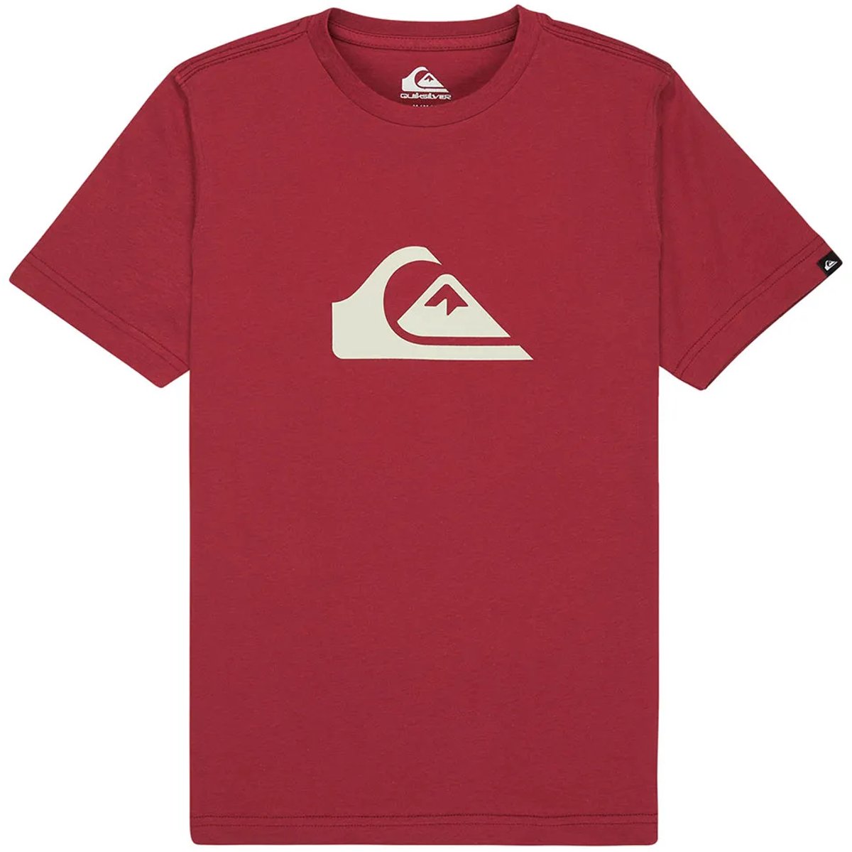 Quiksilver Ev Comp Logo T-shirt Met Korte Mouwen 12 Years Jongen Burnt Russet