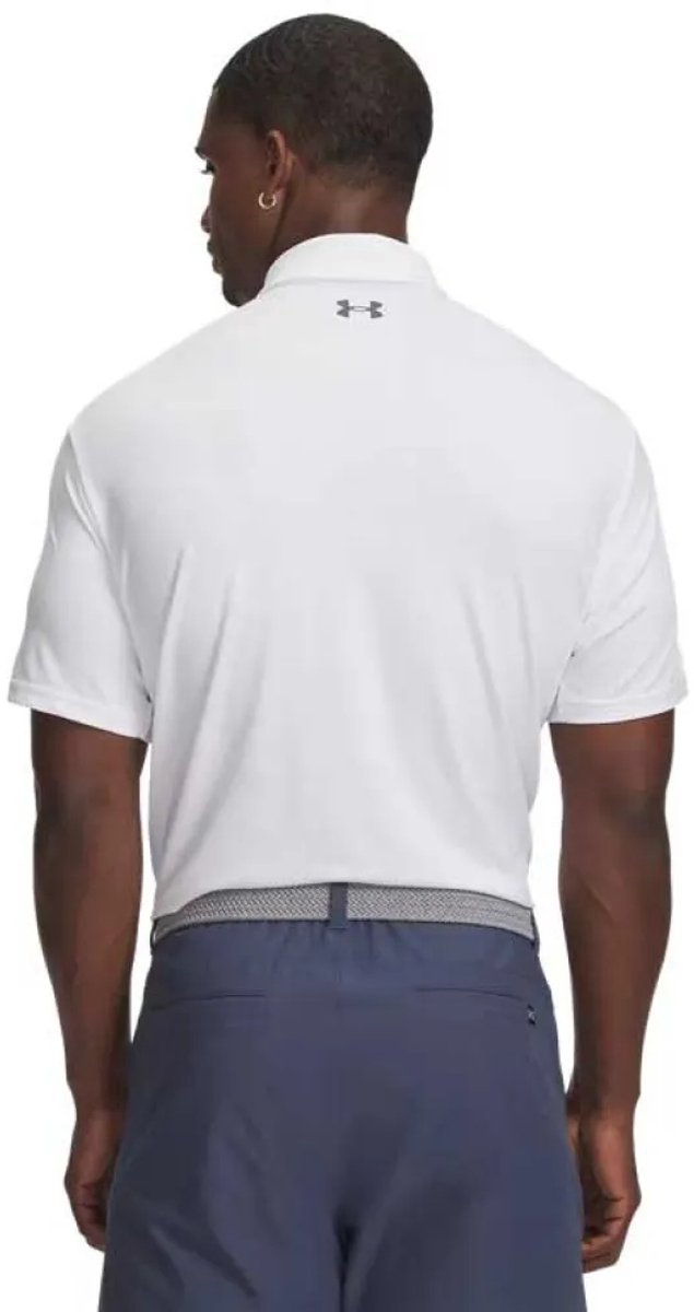 Under Armour Heren Playoff Golf Polo 3.0 Printed Micro Camo White van Under Armour — afbeelding 2