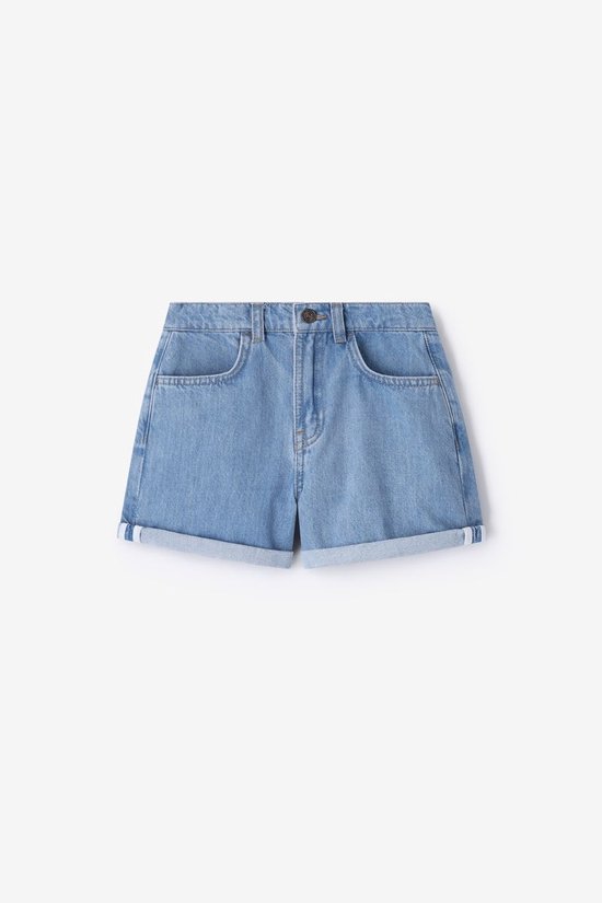 Lichtblauwe Denim Short