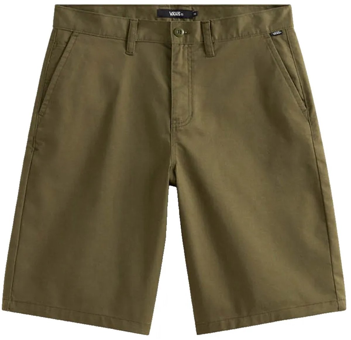 Vans Authentic Loose Chino Shorts 34 Man Olijf