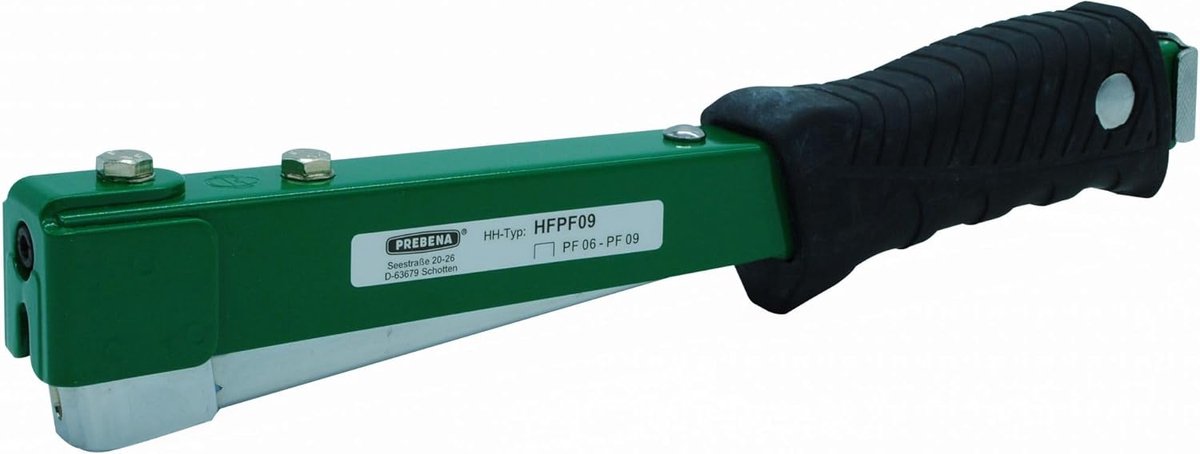 Handnietmachine - Nietpistool Tackers - Bevestigen Materialen - Voor Nietjes 6-9mm - Zwart