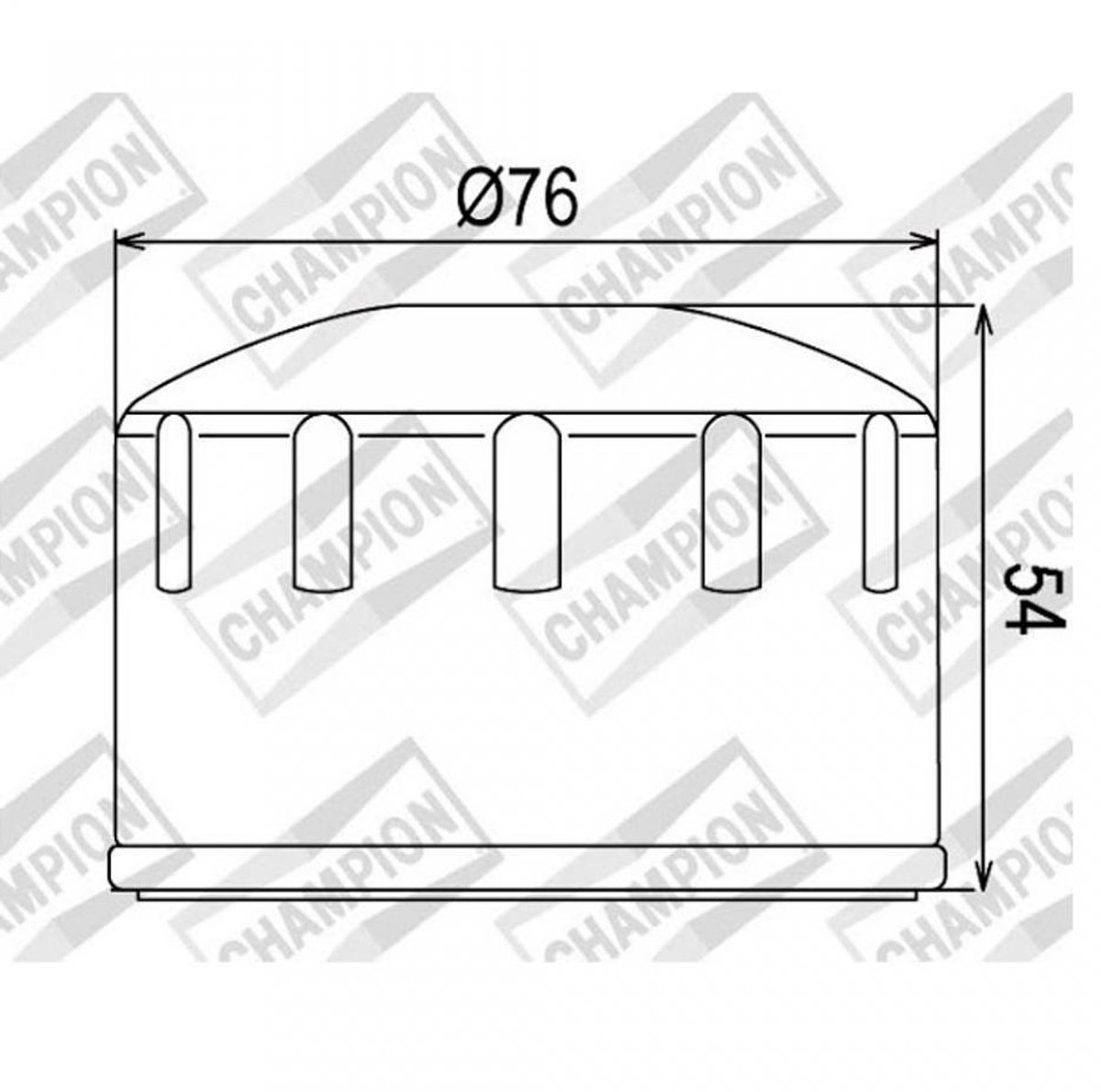 Filtre à huile Champion pour Moto BMW 1800 R 18 2020 à 2024 Neuf