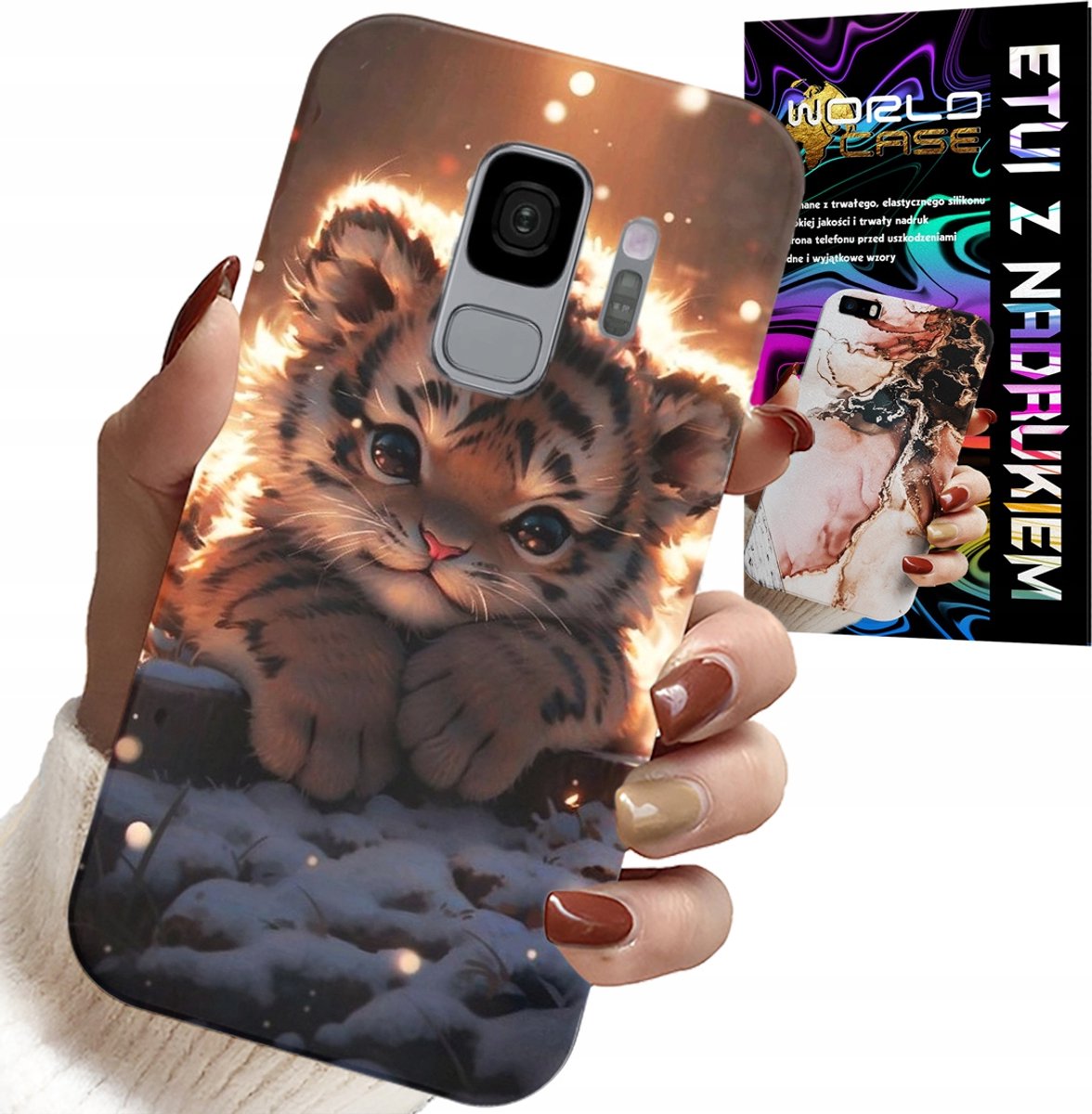 HOESJE VOOR SAMSUNG GALAXY S9 - MET EEN LEUKE TIJGERPRINT