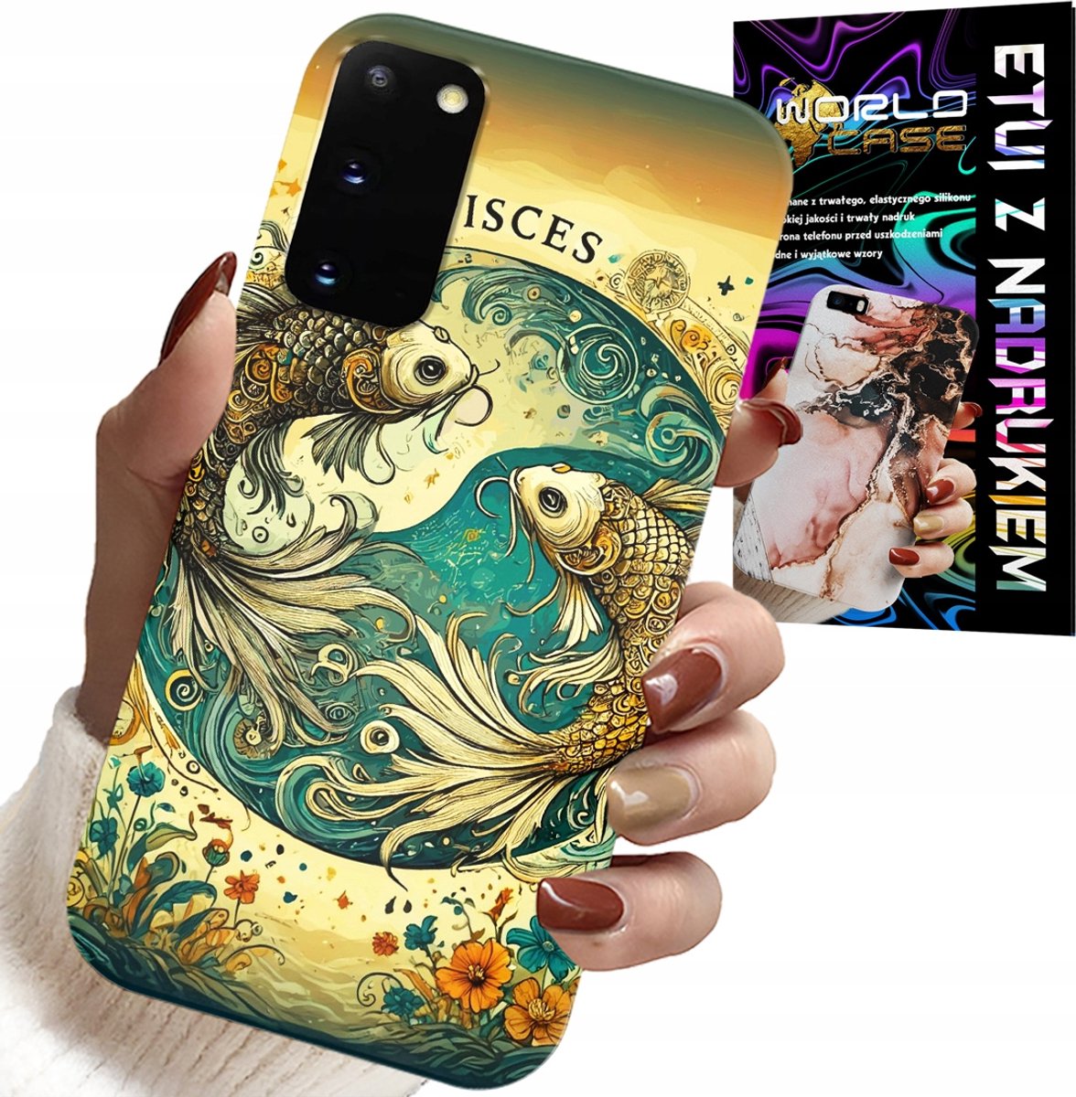 HOESJE VOOR SAMSUNG GALAXY S20 - STERRENBEELD, VISSEN ASTRONOMIE + FILM