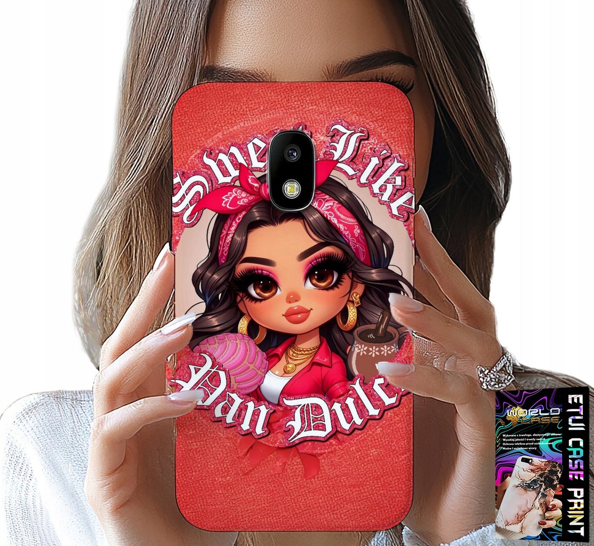 HOESJE VOOR SAMSUNG GALAXY J5 2017 - ZOET ALS MODIEUZE POPPEN VOOR MEISJES