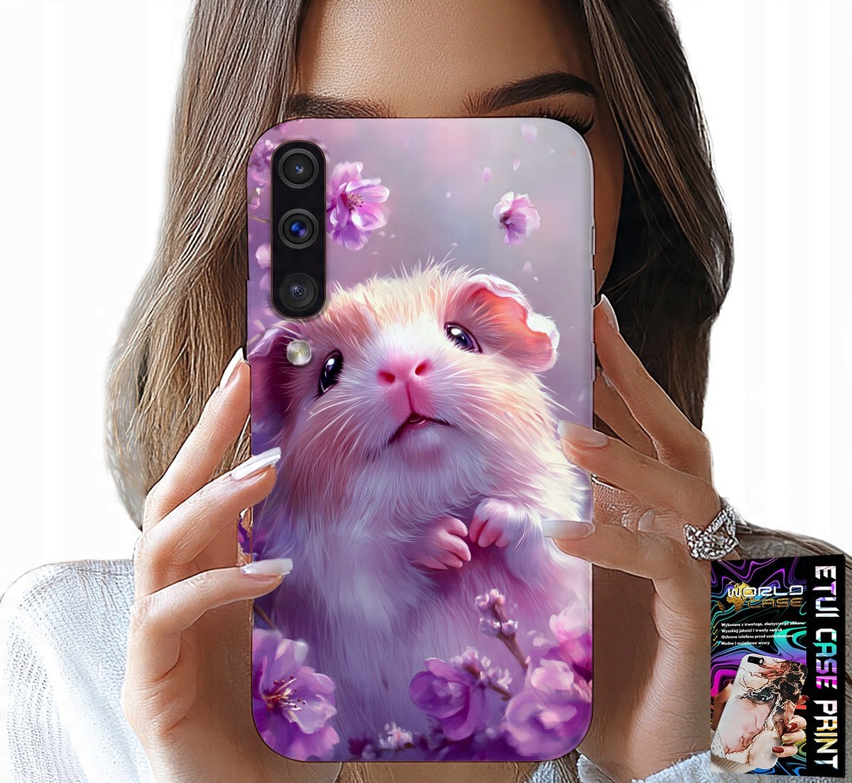HOESJE VOOR SAMSUNG A50 / A30S - LEUKE HAMSTER- EN KNAAGDIERPATRONEN VOOR KINDEREN