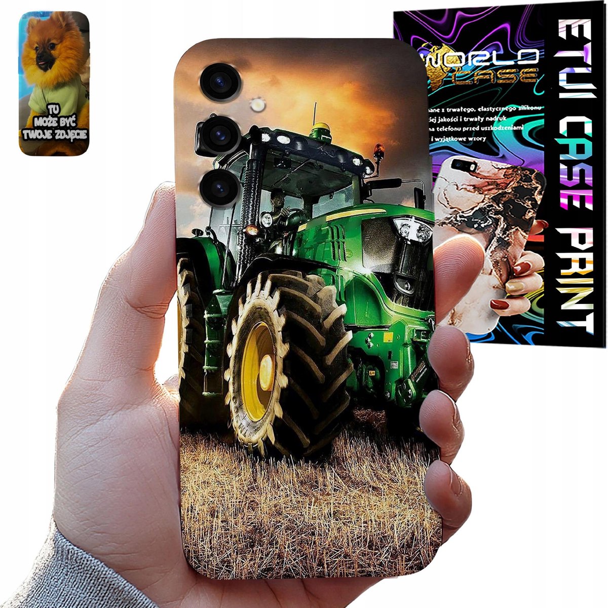 CASE SAMSUNG GALAXY S24 TRACTOR VELD LANDBOUWPATRONEN