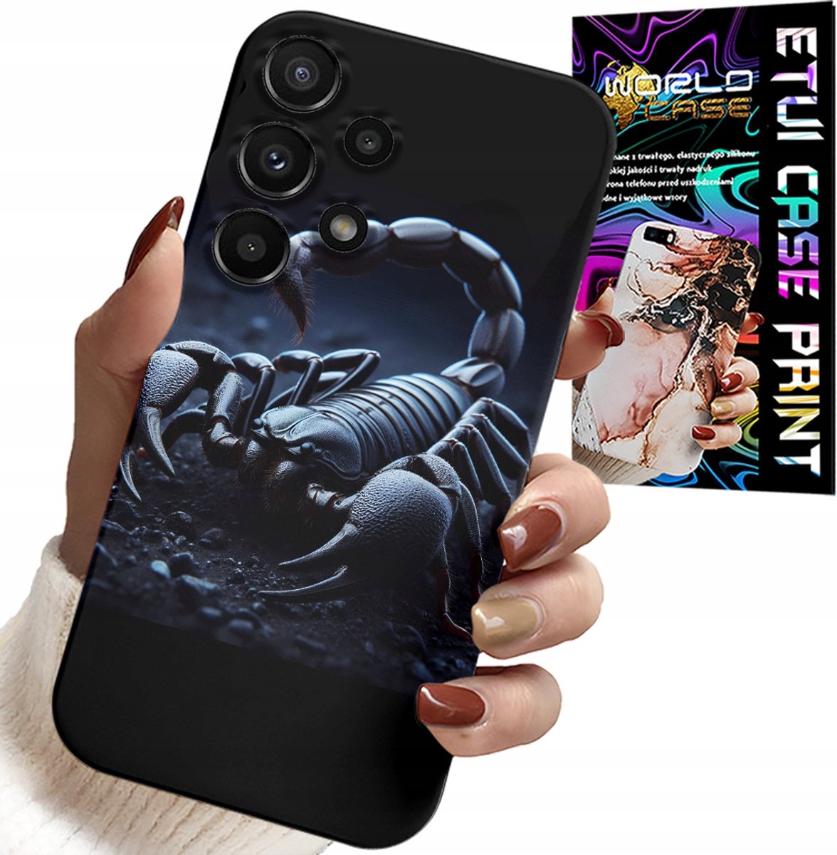 HOESJE VOOR SAMSUNG GALAXY A32 4G - SCHORPIOEN, SCHORPIOENEN + HYDROGEL FILM
