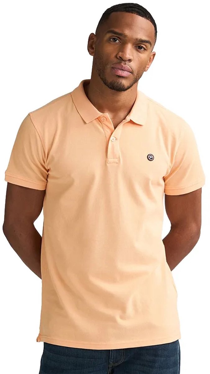 Petrol Industries M-ros-pol002 Korte Mouw Poloshirt Oranje 3XL Man