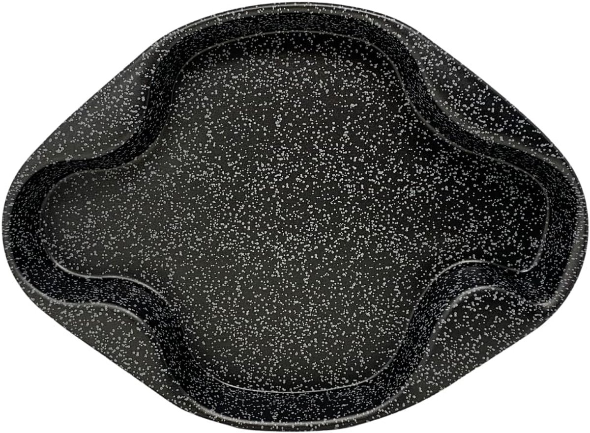 Duiven Vorm - Paas Cakevorm - Paas Bakken - Antiaanbaklaag - 27x36.5x4.5 cm - Zwart