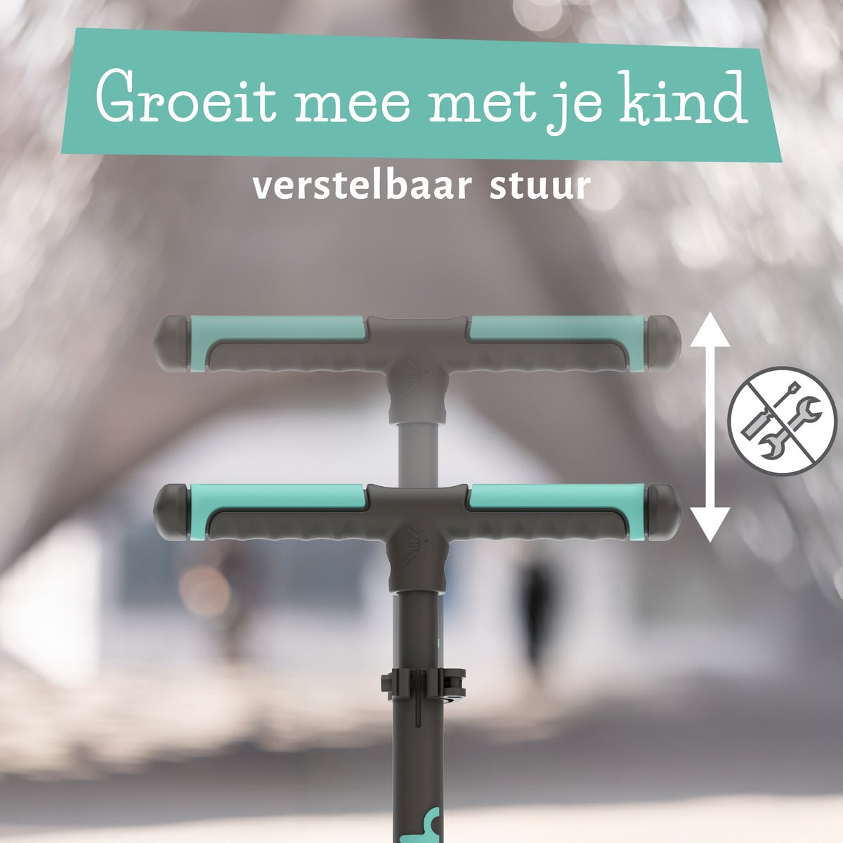 Chillafish Kinderstep jongens en meisjes vanaf 5 jaar met LED wielen - Blauw Groen﻿- Step met verstelbaar stuur en voetrem - Opvouwbaar en lichtgewicht met ABEC-5 wielen - Geen batterijen nodig - Model Flexxi Glow — afbeelding 11