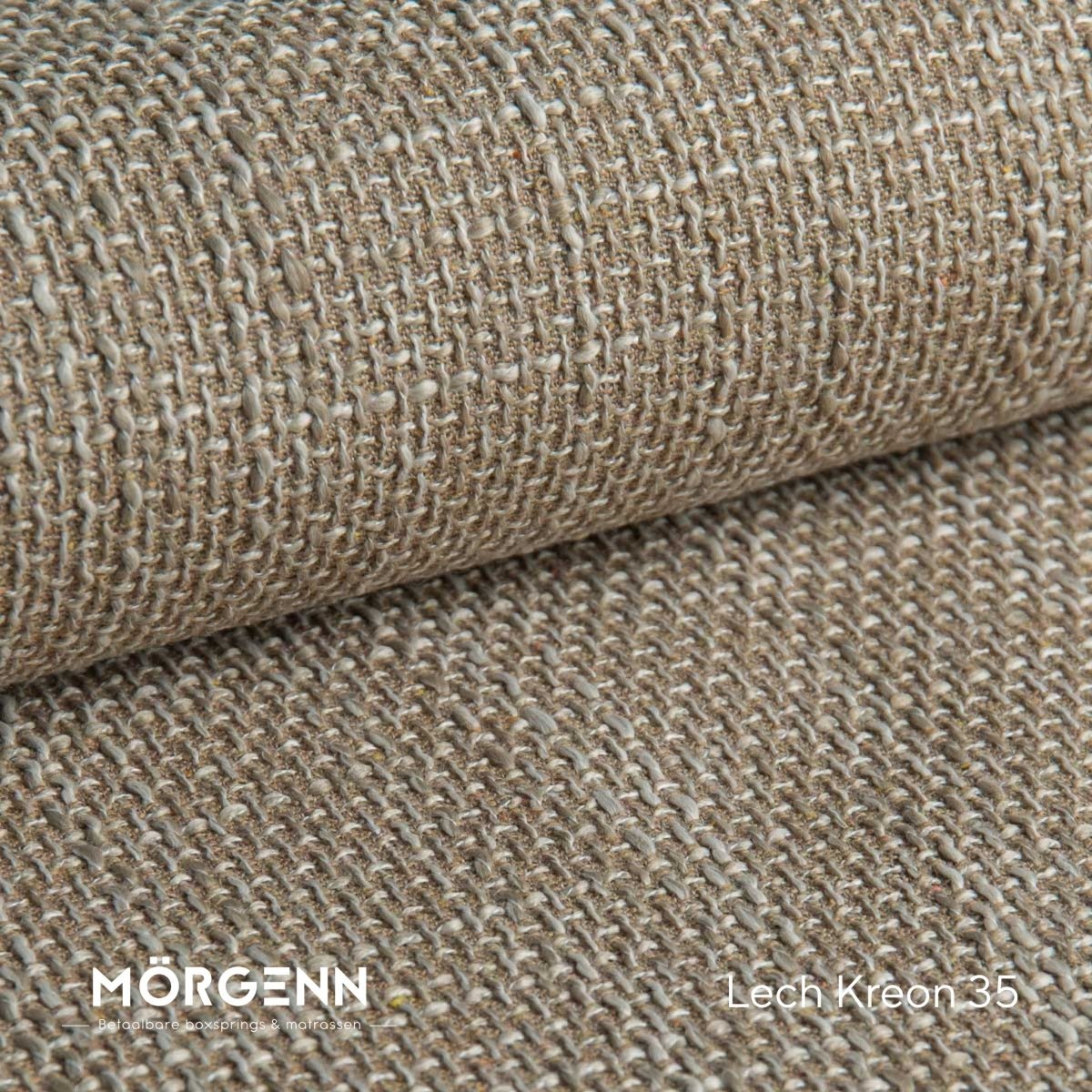Mörgenn Lech Kreon Stofstaal - Grof Geweven Meubelstof voor Boxspring - Kreon 35