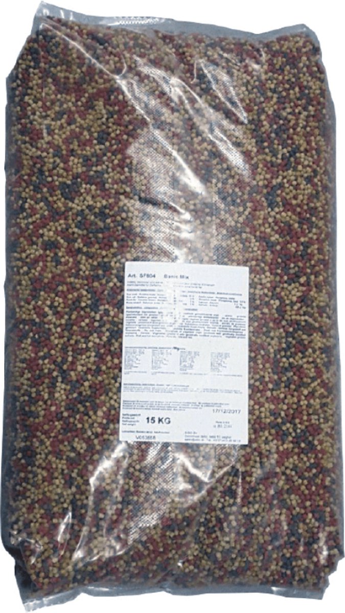 AquaForte drijvend voer Basic Mix 3mm pellets 15kg