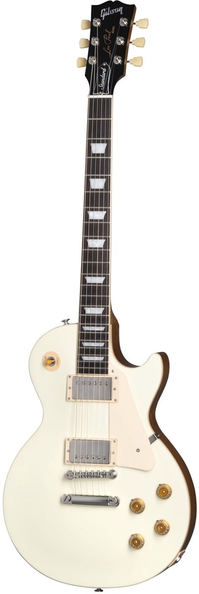Gibson Les Paul Standard '50s Plain Classic White Top - Single-cut elektrische gitaar