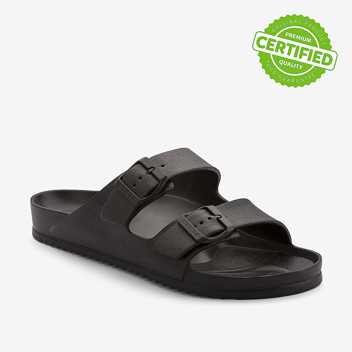 Damesslippers Coqui Zwart