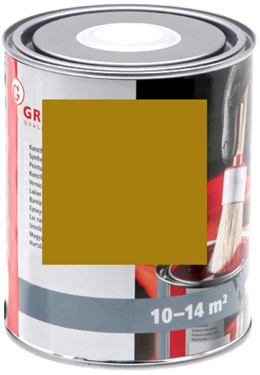 Wilckens Nopolux Granit - Curry Geel Lak - RAL 1027 - 1L - Decoratief en Beschermend
