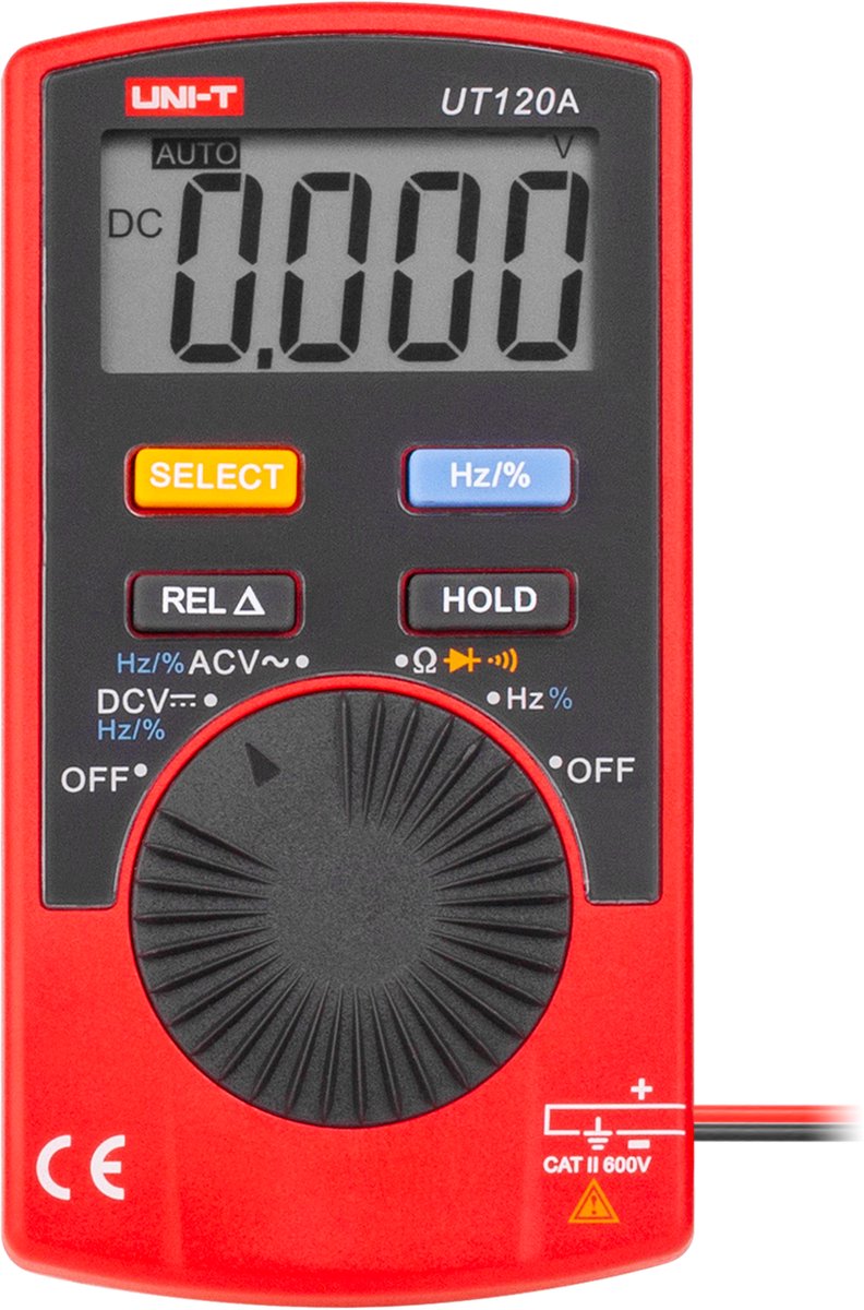 UNI-T UT120A Serie - Multimeter - Compact - Automatische Bereikinstelling
