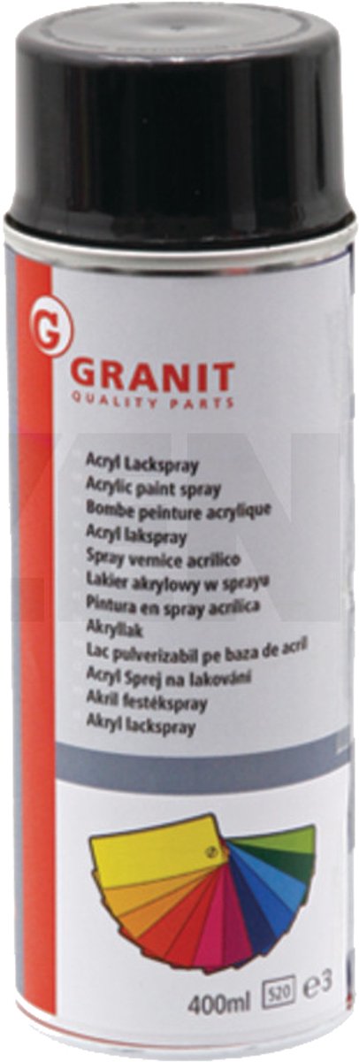 Granit Serie - Rood Spraylak - 400ml - Acrylkwaliteit - Voor Machines en Voertuigen