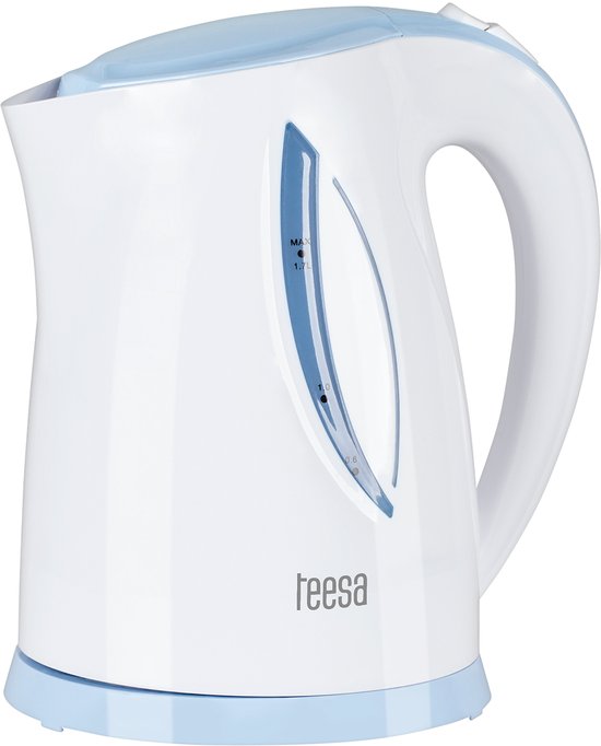 Teesa TSA1010 - Draadloze elektrische waterkoker, 1,7 liter, wit