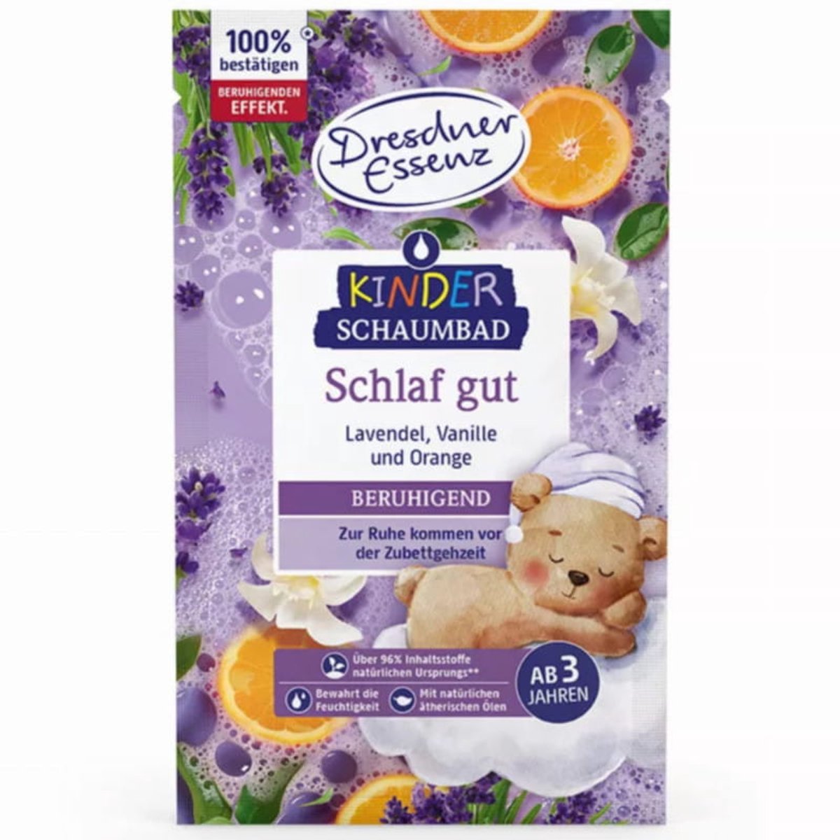 Dresdner Essenz - Babybad - 40ml - Kalmerende Lavendel - Natuurlijke Oliën