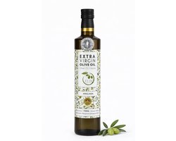ELEO Olijfolie 750ml Extra Vierge Amaliada – Zuurgraad <0,5% – 100% Koroneiki – Eerste Koude Persing – Delicaat & Rijk aan Antioxidanten – Internationale Medaille Winnaar