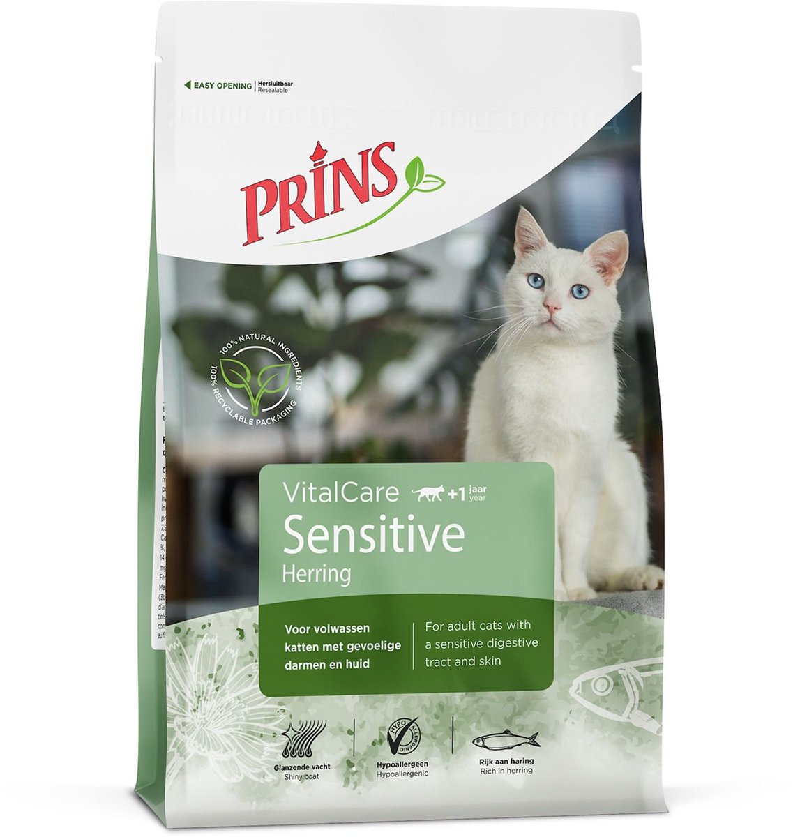 Prins Vital Care Sensitive - Kattenvoer - Vis - 1,5 kg