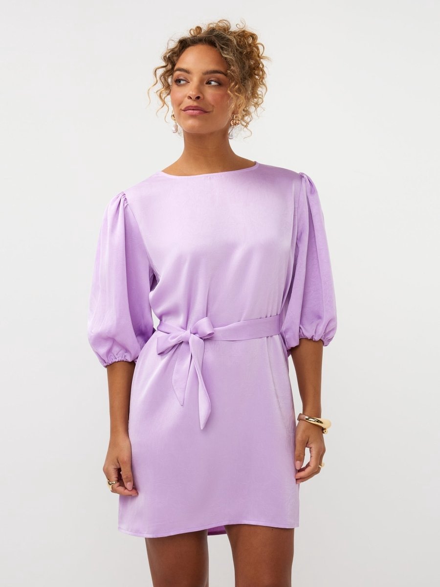 Ydence Dress Nienke Dames - Jurk - Lila - Maat XS