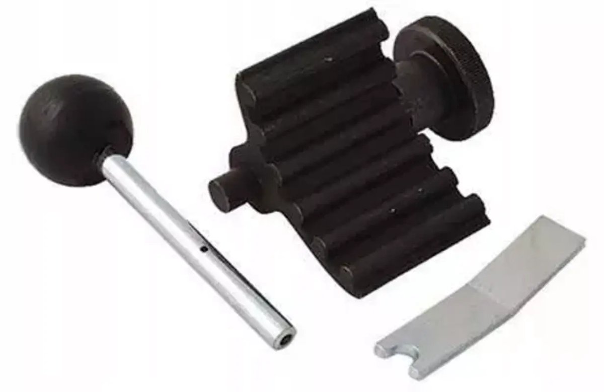 AMD TOOLS Professionele Distributie Blokkeerset - Geschikt voor VAG 1.2, 1.4, 1.9 TDI - VW, Audi, Seat, Skoda, Ford - Motorafstelgereedschap - 3-Delige Set