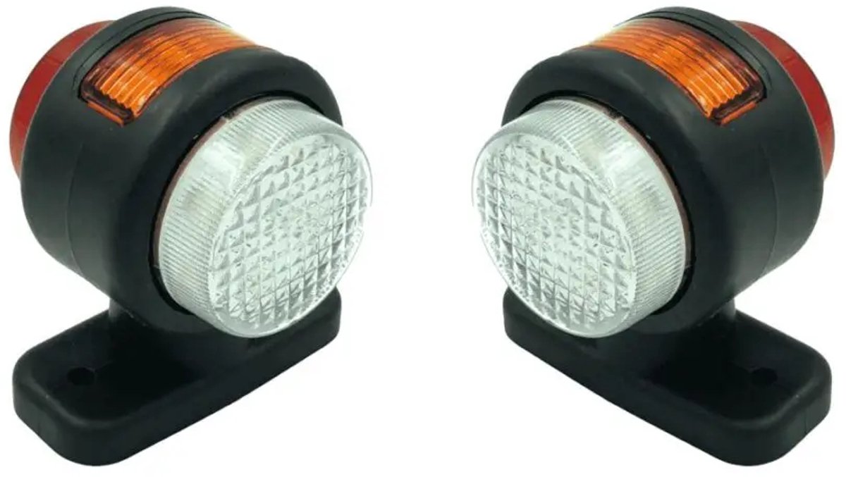 Set LED breedtelampen kort 12V