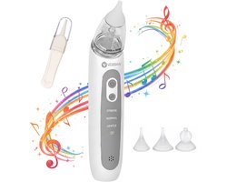 Vendar® BabyCare PRO - Baby Neusreiniger - Baby Neusreiniger Elektrisch - Neusdouche Elektrisch - Snoetenpoetser - Neuszuiger - Grote Batterij - USB C