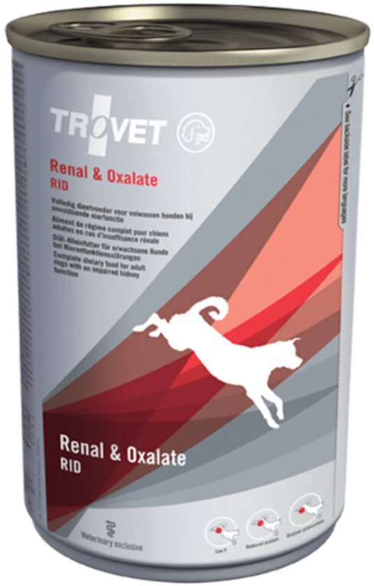 Trovet RID Renal & Oxalate Hondenvoer Nat 6 x 400 g
