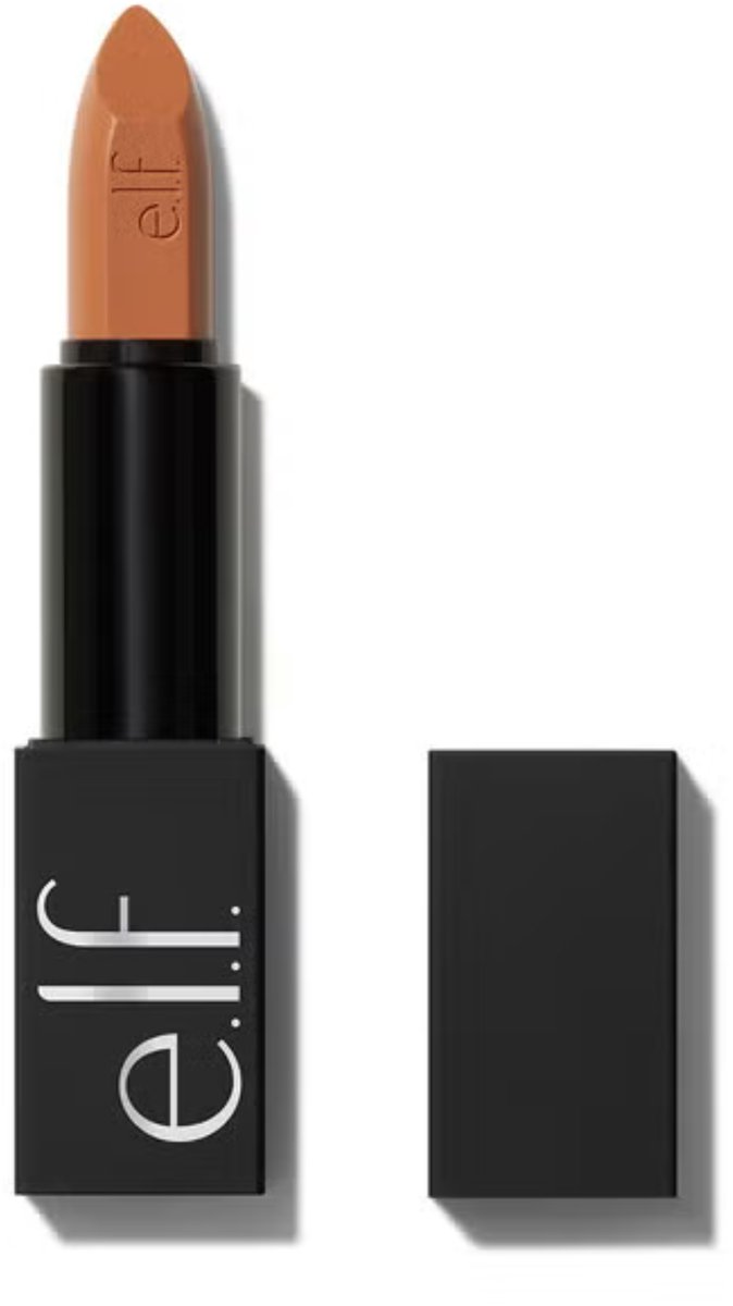 e.l.f. O Face Satin Lipstick - Hustle (Golden Brown) - Hoge Pigmentatie - 3,8 g