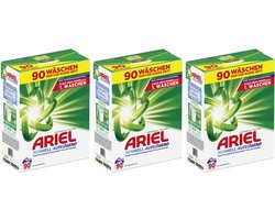 Ariel waspoeder - 3x 4,8 kg - 240 wasbeurten - Universeel waspoeder - Snel oplossend
