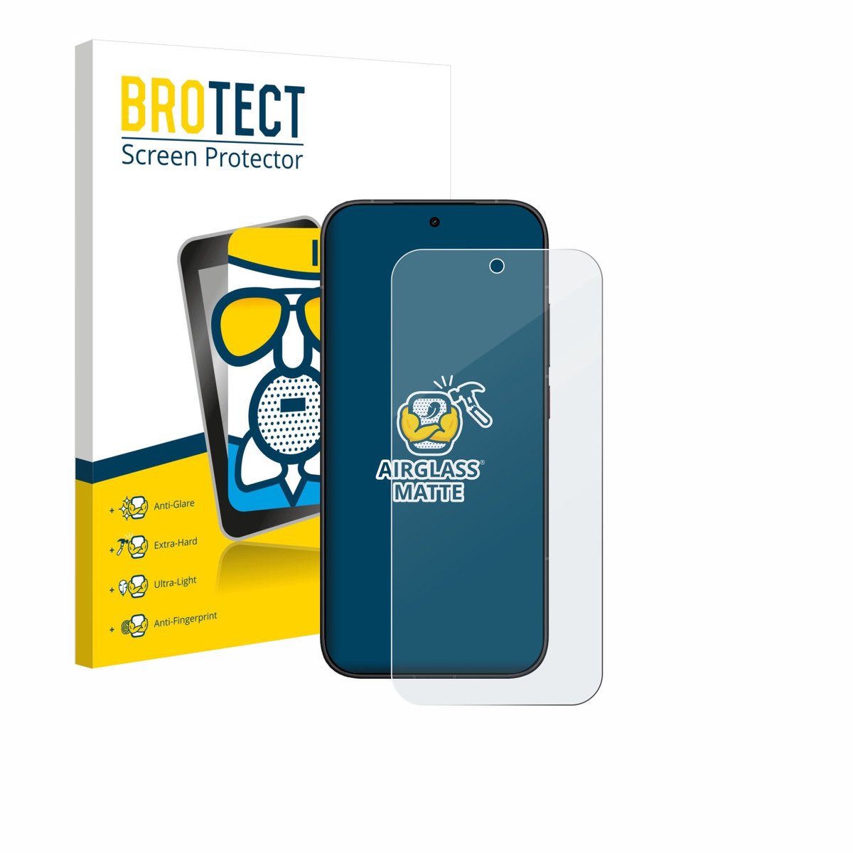 BROTECT - Screenprotector voor Xiaomi Poco X8 Pro - Folie Beschermfolie Beschermglas matte