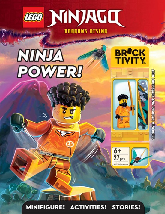 Activity Book with Minifigure- Lego Ninjago: Ninja Power! - cover