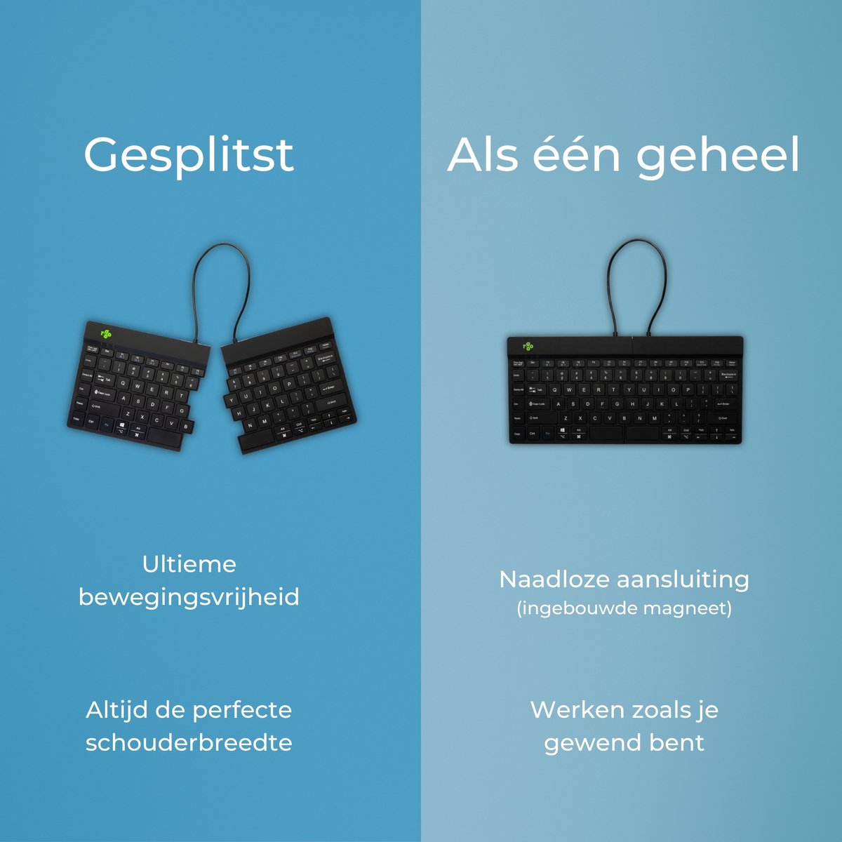 R-Go Split Break - Gesplitst toetsenbord met Numpad thumbnail 7