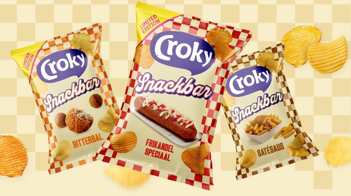 Croky Snackbar Proefpakket - Satésaus - Bitterbal - Frikandel Speciaal - 3 x 130g