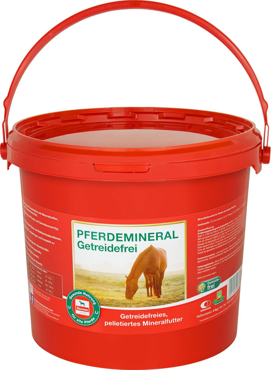 Salvana paardenmineraal graanvrij - 4kg