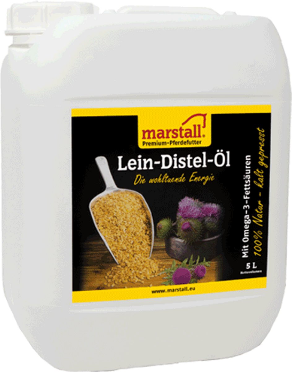Marstall Lein-Distel-olie 5 liter